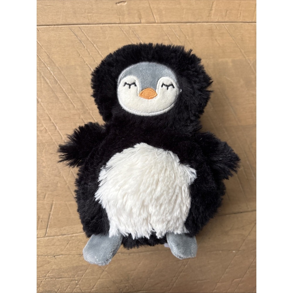 Slumberkins Penguin Mini Plush Stuffed Animal Black White Ltd Edition 6 in